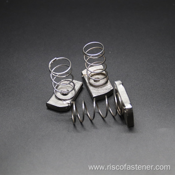 Customized Stainless Steel Channel Spring Nut